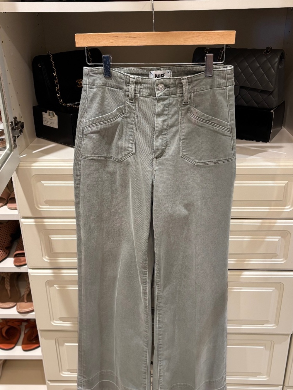 Pilcro Cotton Wide Leg Pant Size 26